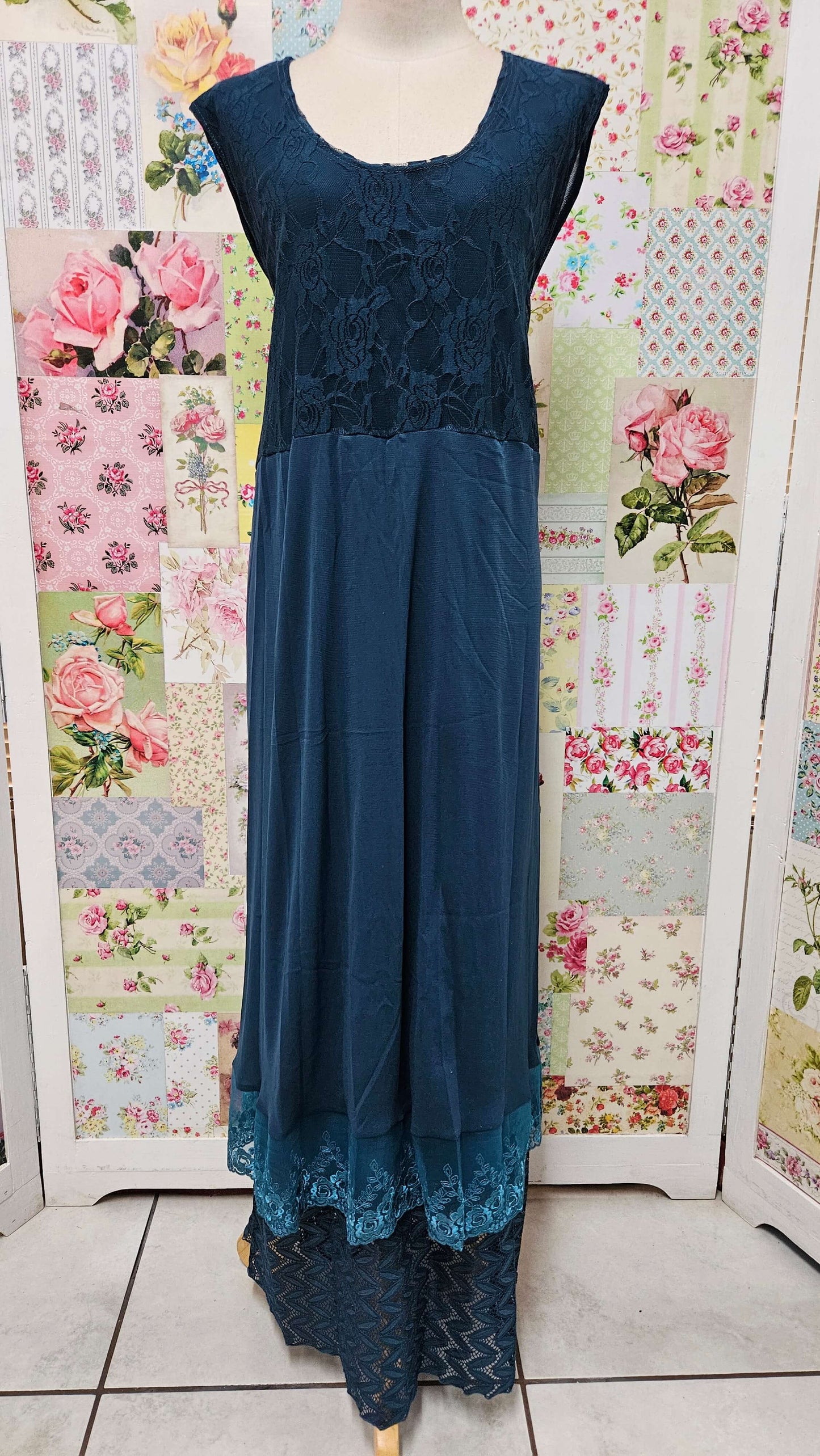 Jade Blue Dress Set LR083