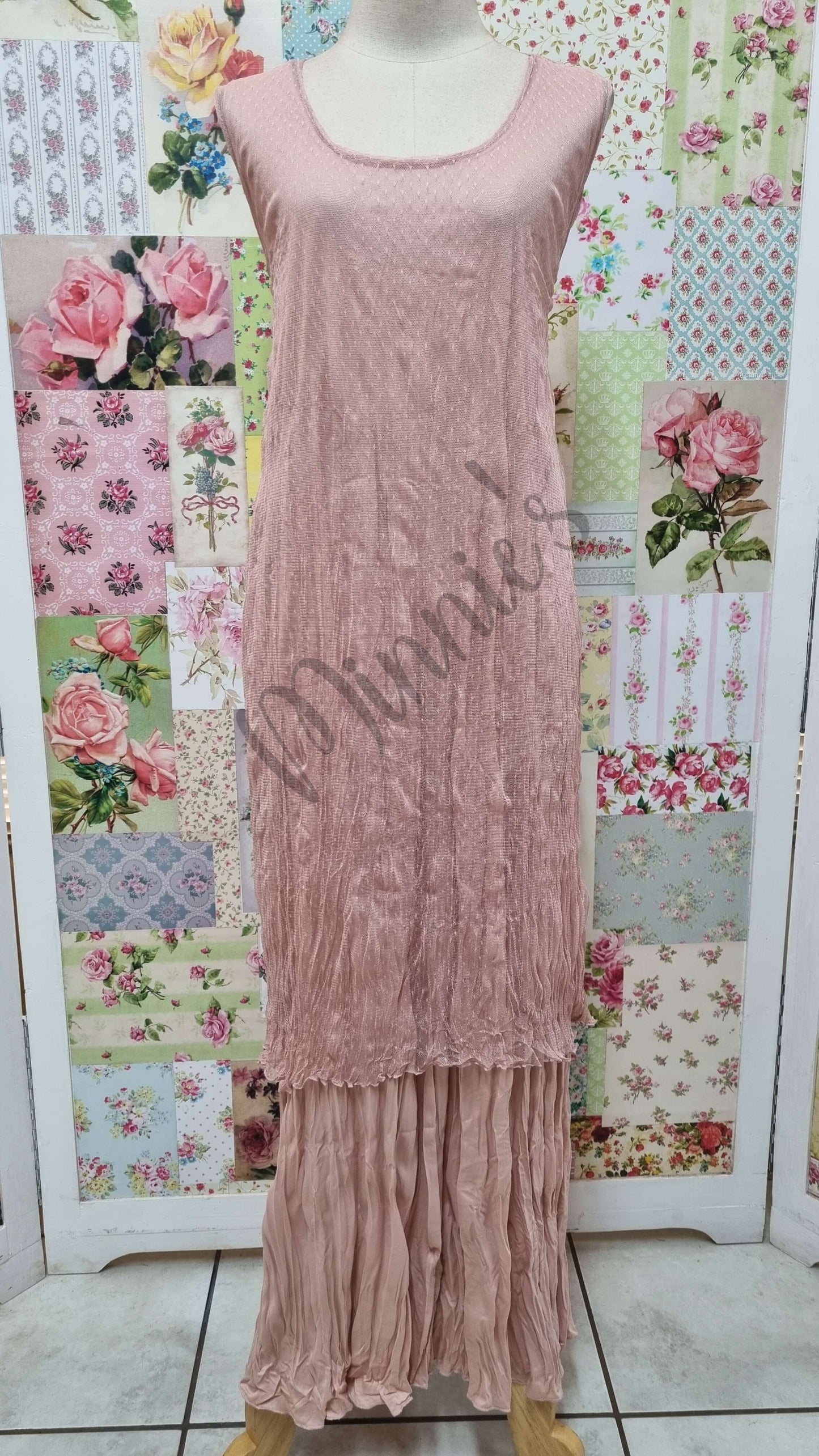 Dusty Pink Dress Set LR0548