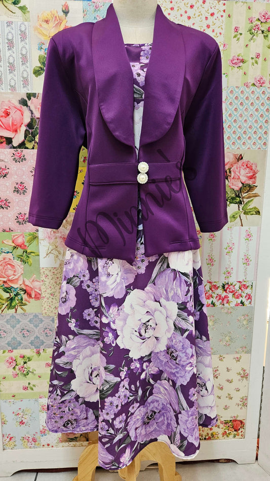 Purple Dress Set BU0461