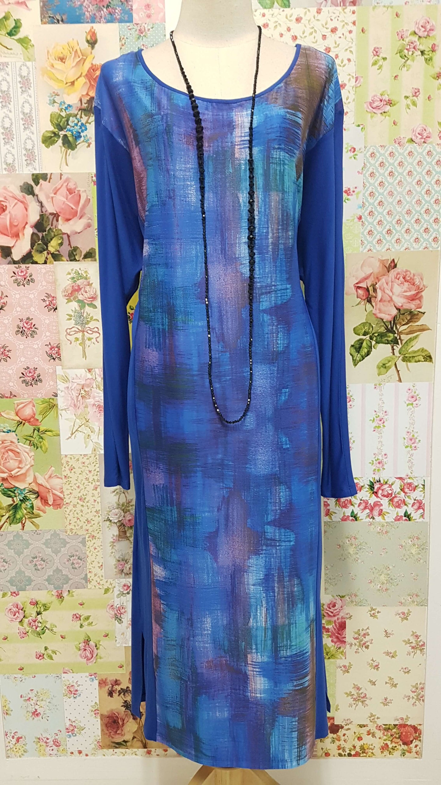 Royal Blue Dress MY052