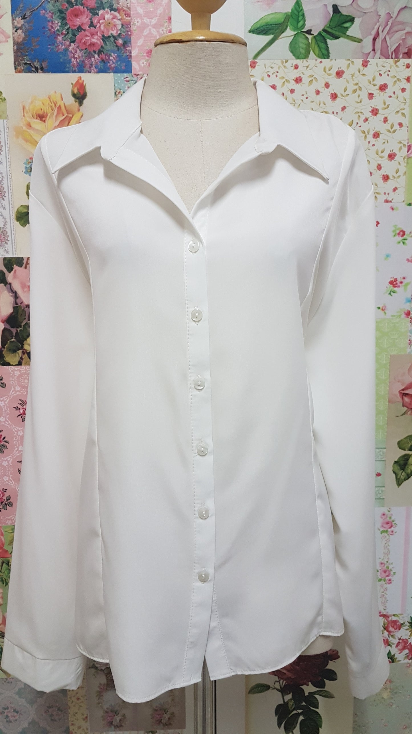 White Blouse BU050