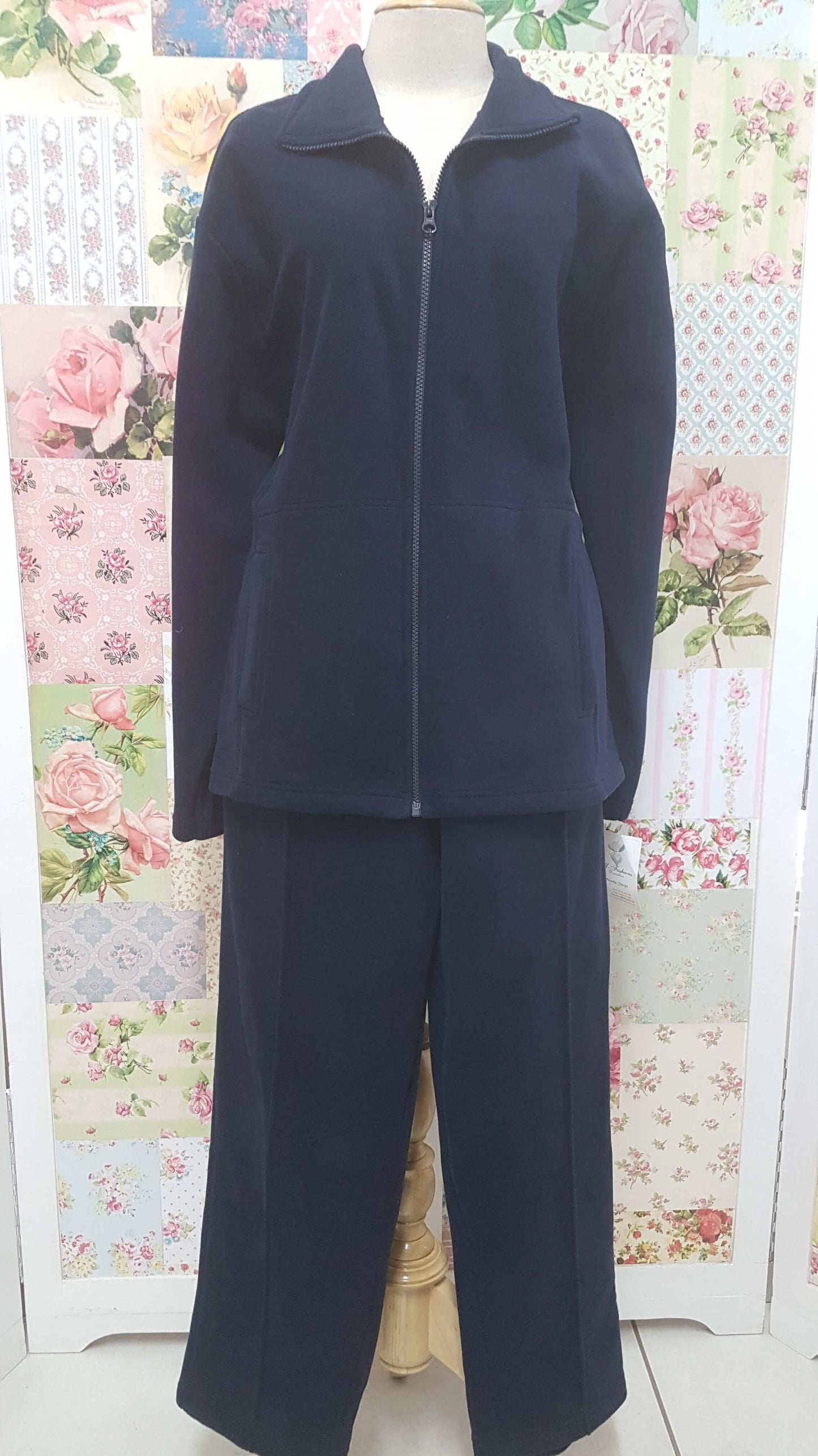 Navy Blue Track Suit VC037