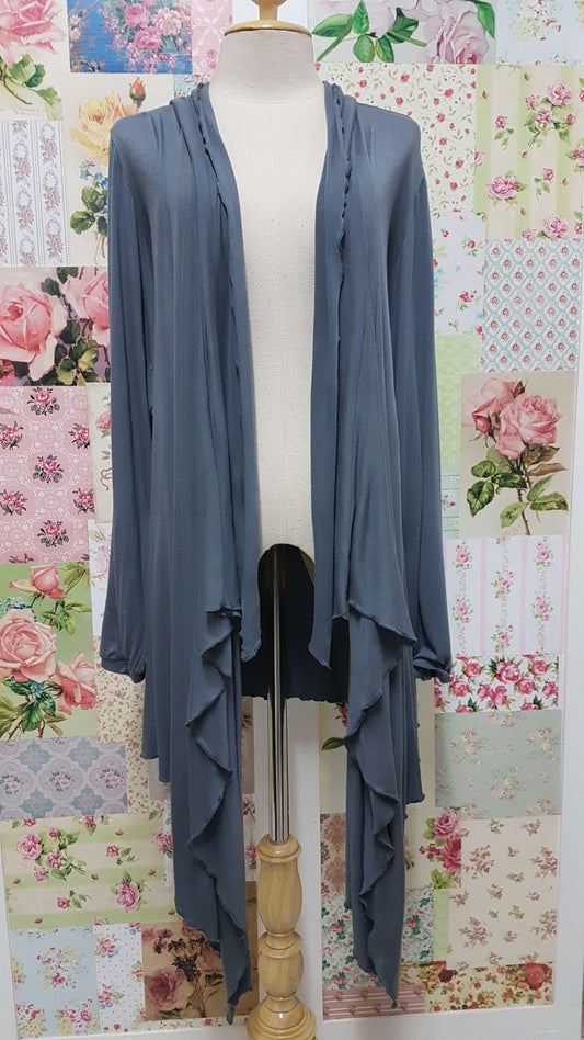 Grey Waterfall Top RS066