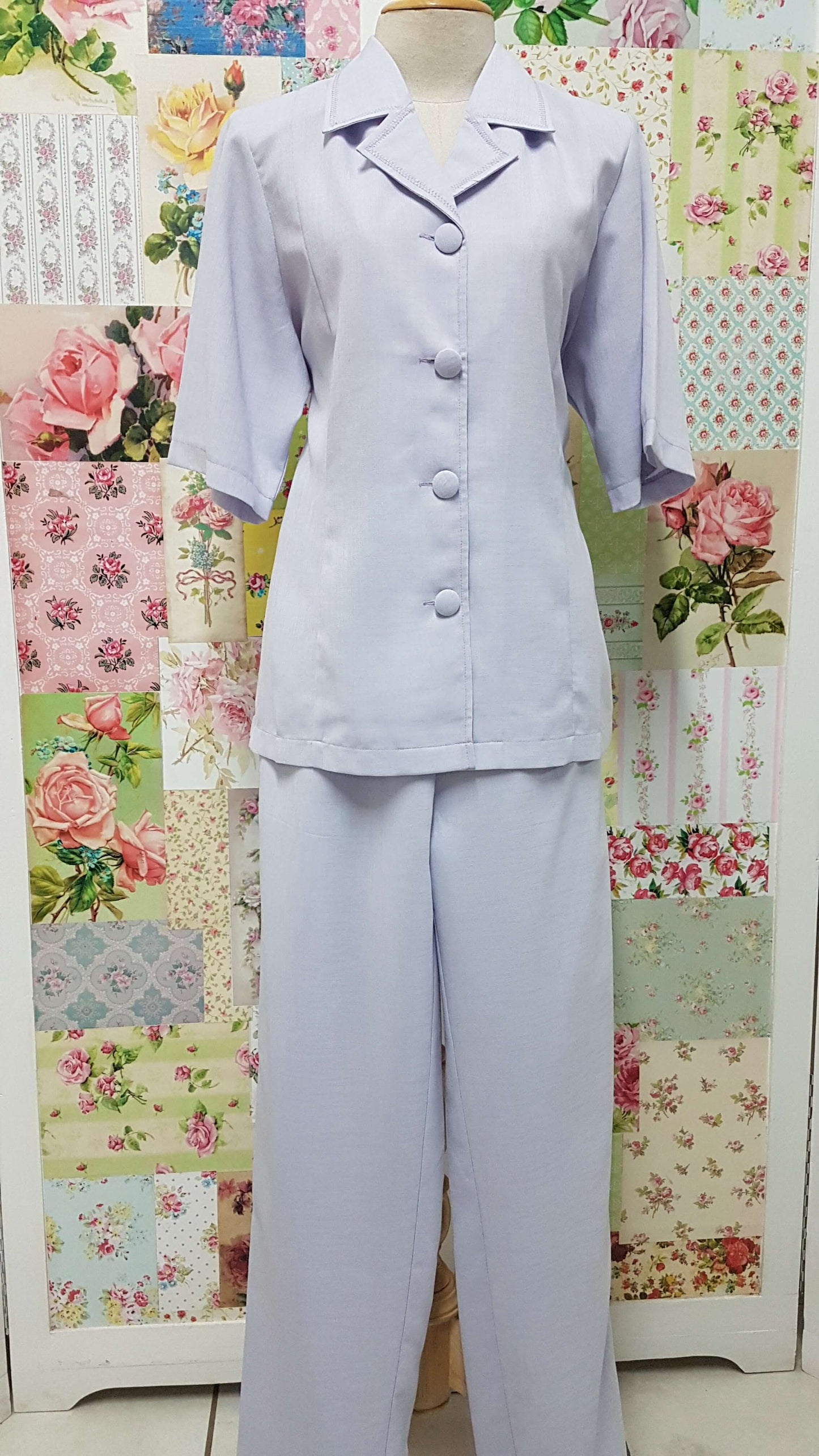 Lavender 2-Piece Pants Set YO015