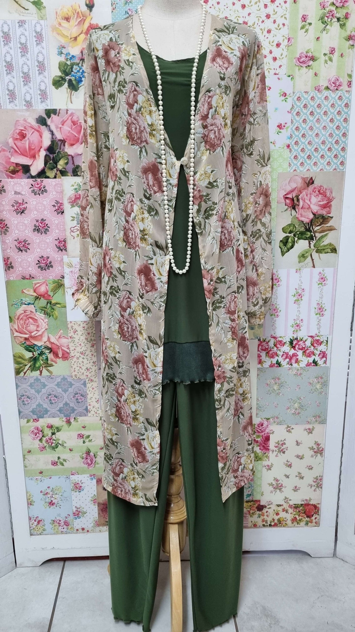 Stone Floral Jacket SH037