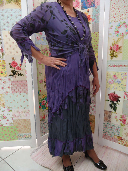 Purple & Grey 3-Piece LR056