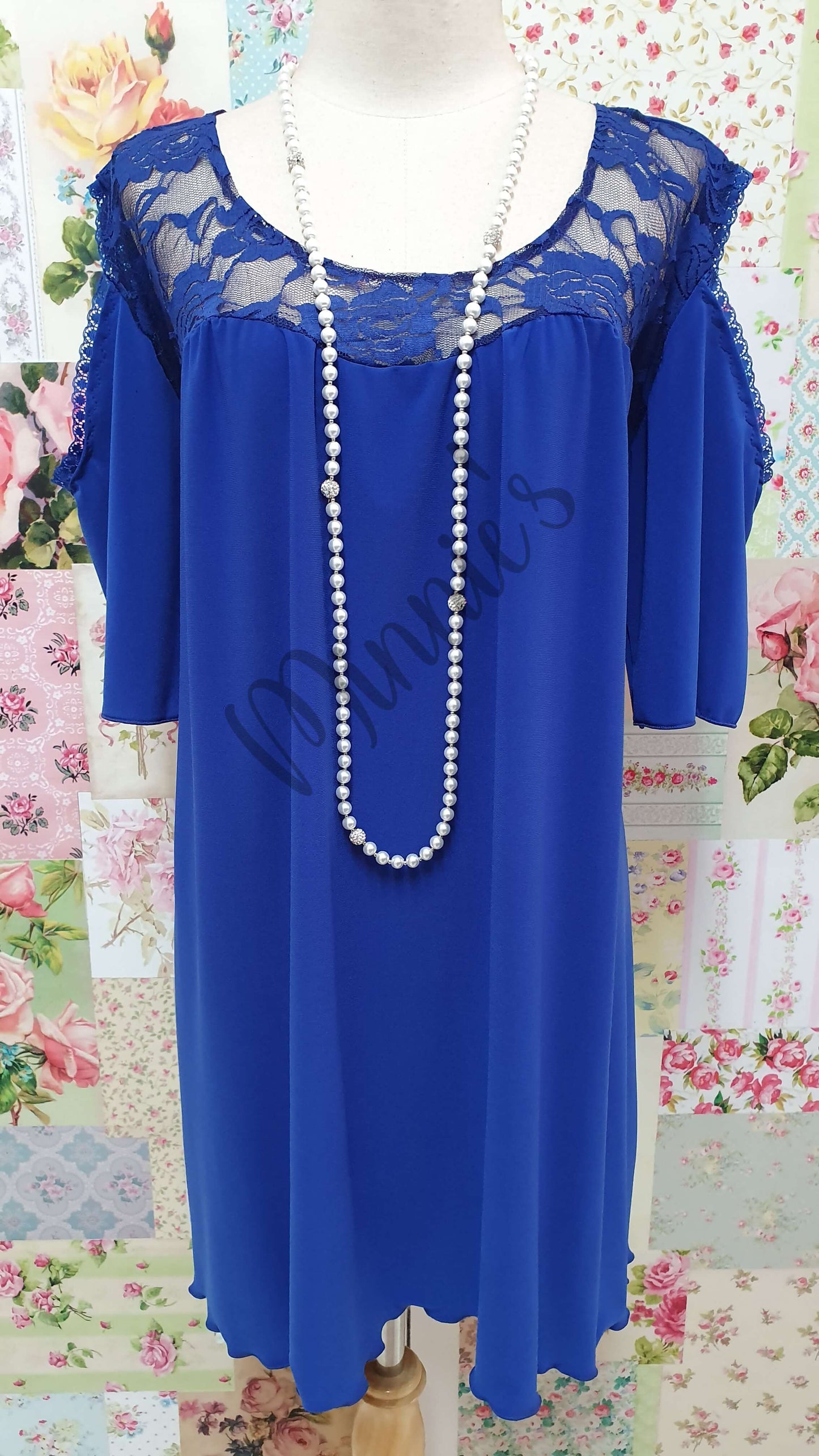 Royal Blue Top LR0477