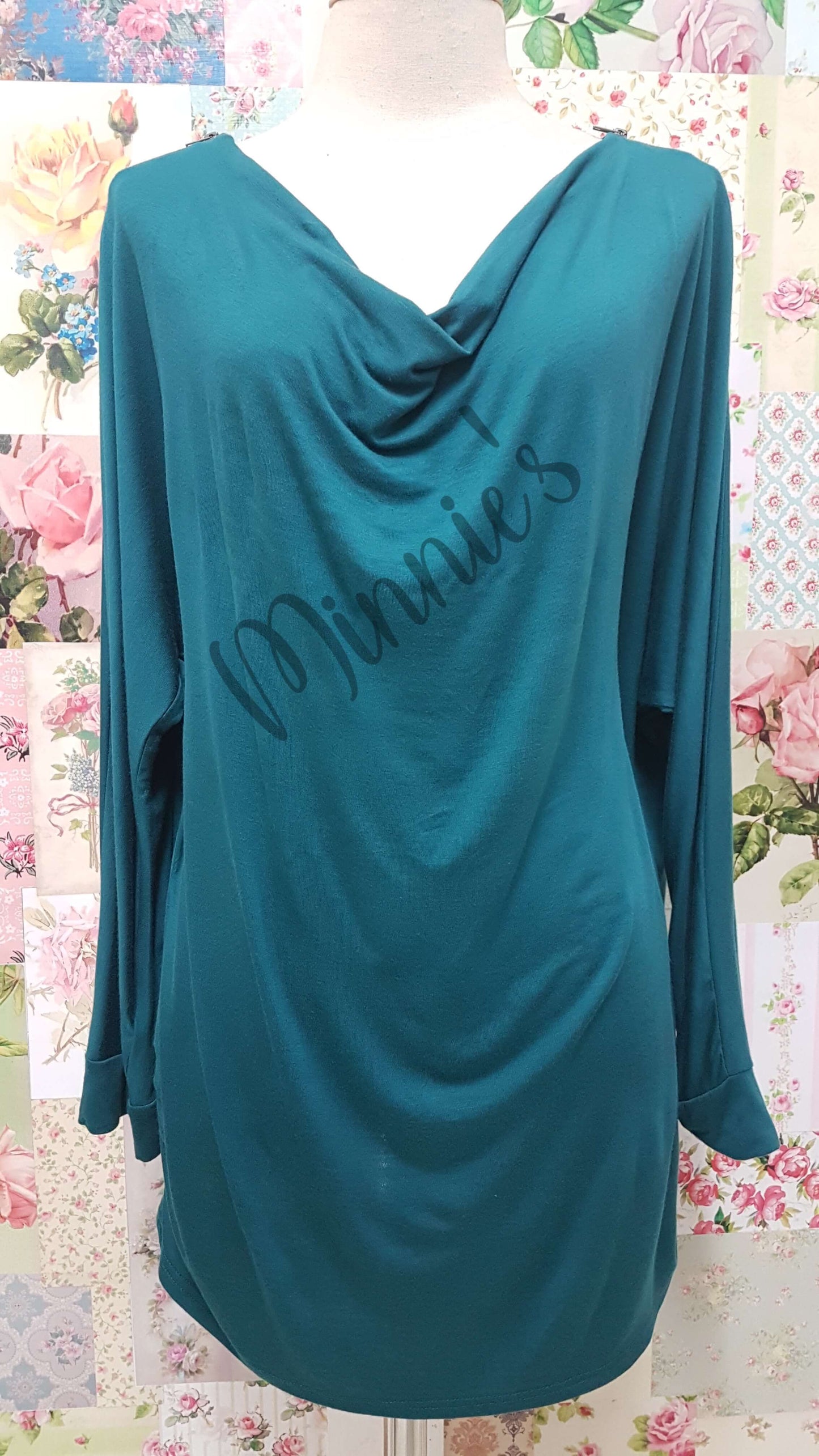 Turquoise Top BU0308