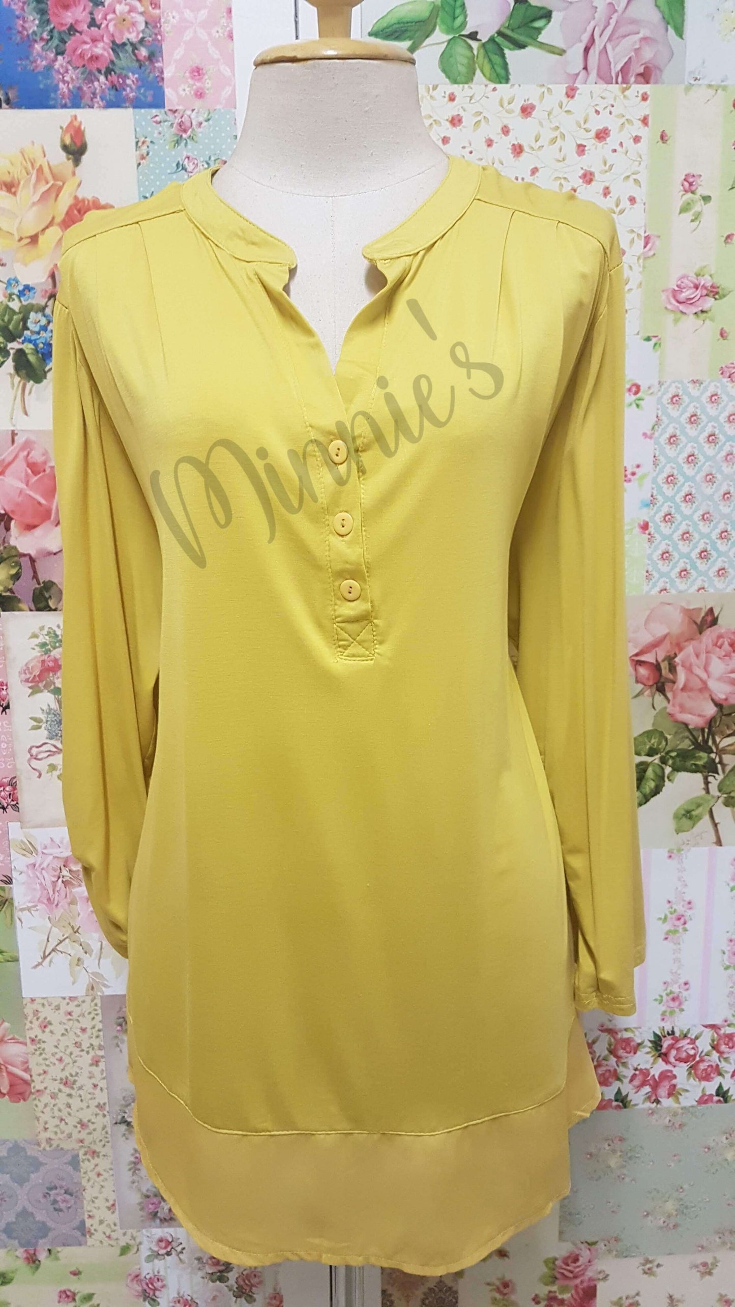 Mustard Yellow Top BU0282