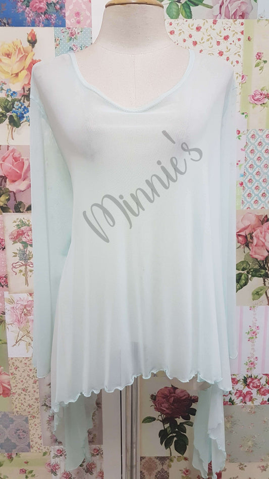 Mint Green Top CH0641