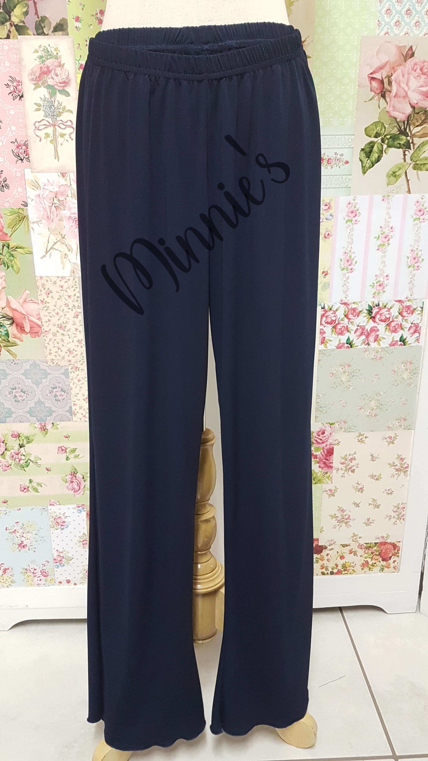 Navy Blue Bonbon Pants CH0454