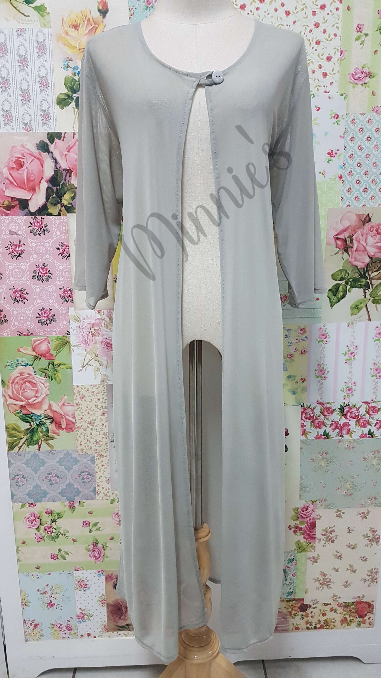 Light Grey Mesh Jacket GD0194