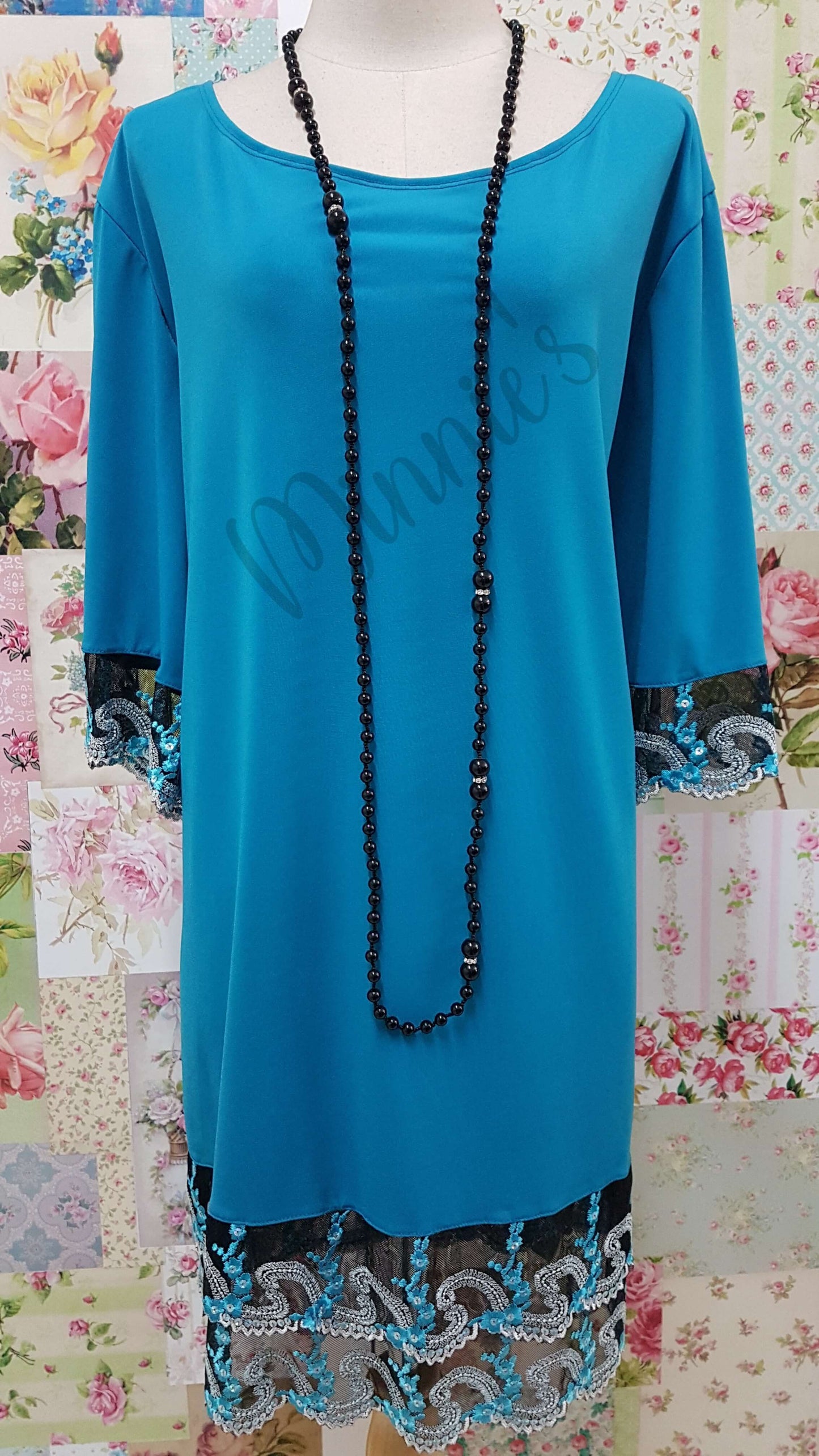 Turquoise Top SZ058