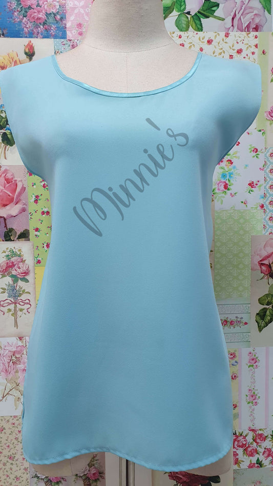 Sky Blue Top BK0499