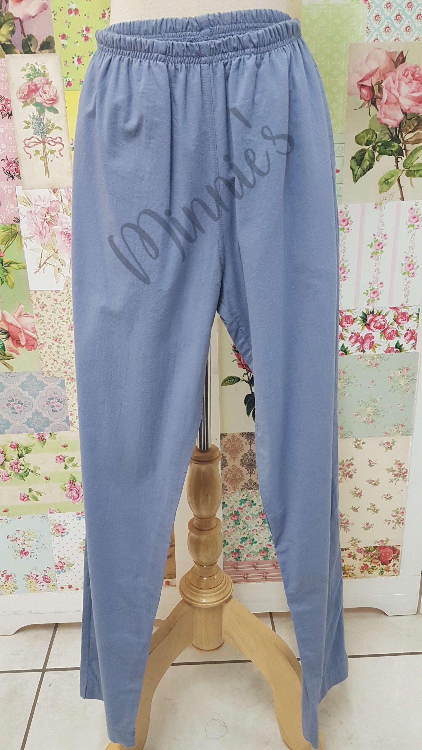 Denim Blue Pants AC076