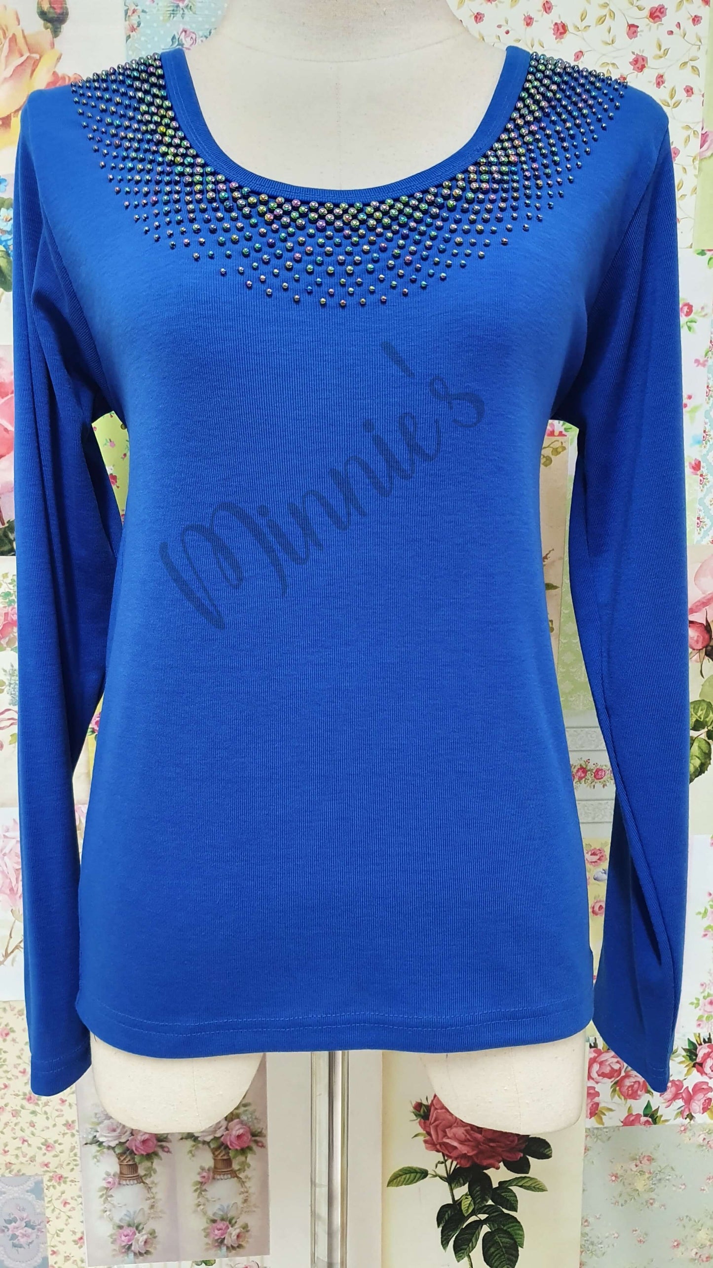 Royal Blue Top SAM062