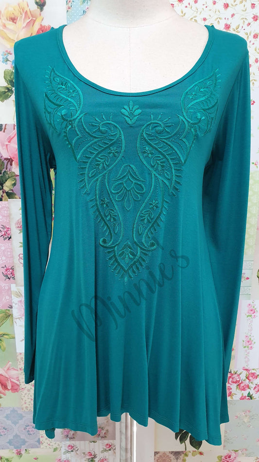 Emerald Green Top MY035