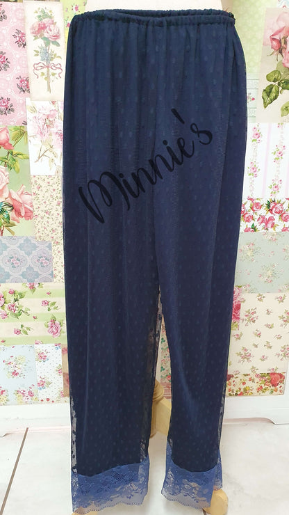 Navy 3-Piece Pants Set LR0273