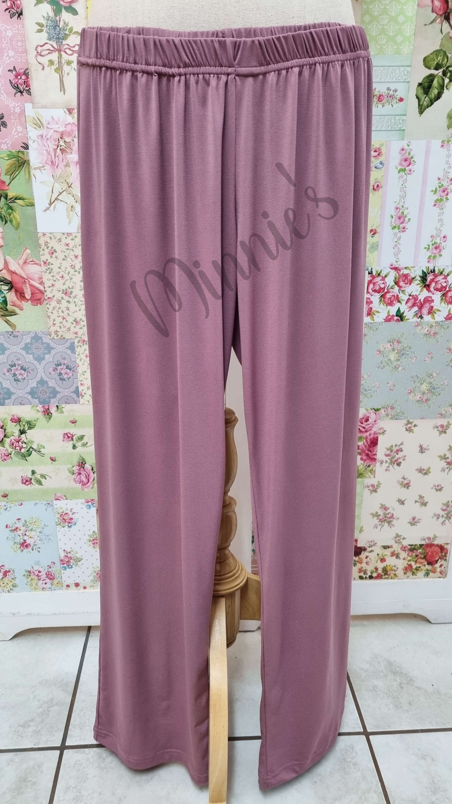 Dusty Pink 3-Piece Pants SH088