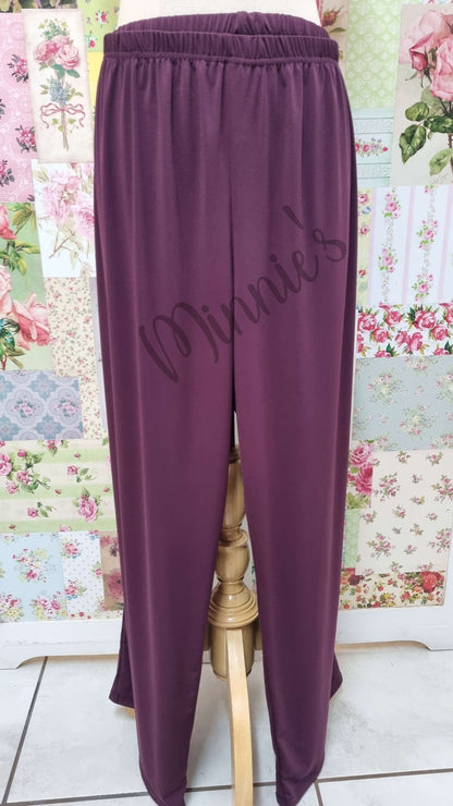 Plum 2-Piece Pants Set PG0257